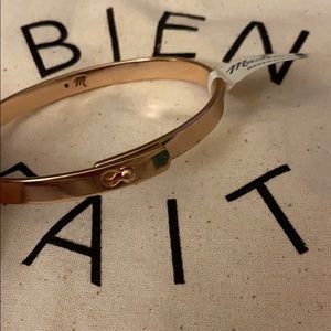 Rose gold Madewell Bangle